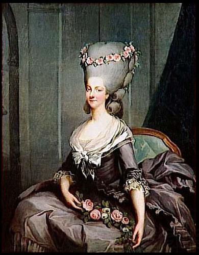 Antoine-Francois Callet Portrait of Madame de Lamballe France oil painting art